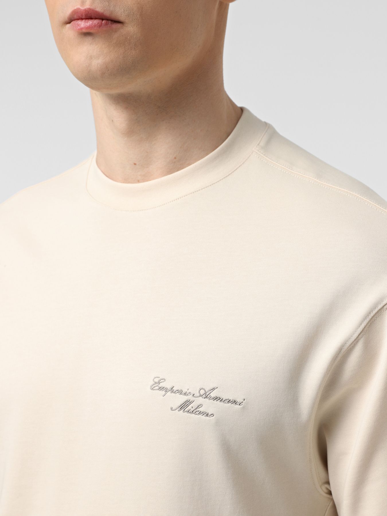 Футболка Emporio Armani модель EM001060-AF13715-U1088 Футболка Emporio Armani модель EM001060-AF13715-U1088 Фото