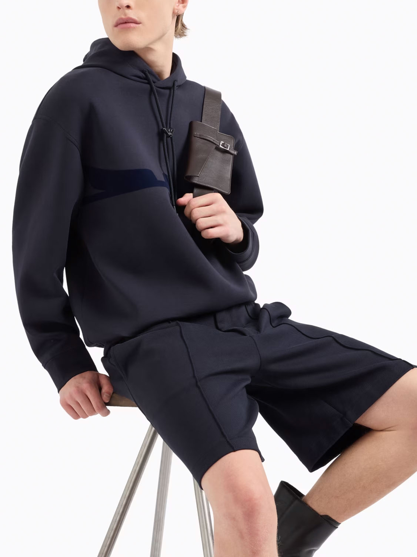 Худи Emporio Armani модель EM001065-AF10013-UB118 Фото