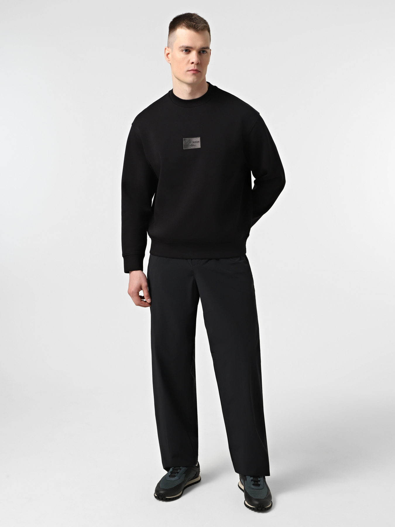 Брюки повседневные Emporio Armani модель EM001145-AF13772-UC001 Фото