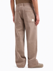 Широкие джинсы Emporio Armani Sustainable модель EM001229-AF13012-U6192 Фото