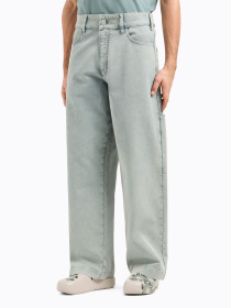 Широкі джинси Emporio Armani Armani Sustainable модель EM001247-AF13908-U9170 Фото