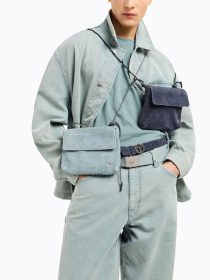 Широкі джинси Emporio Armani Armani Sustainable модель EM001247-AF13908-U9170 Фото