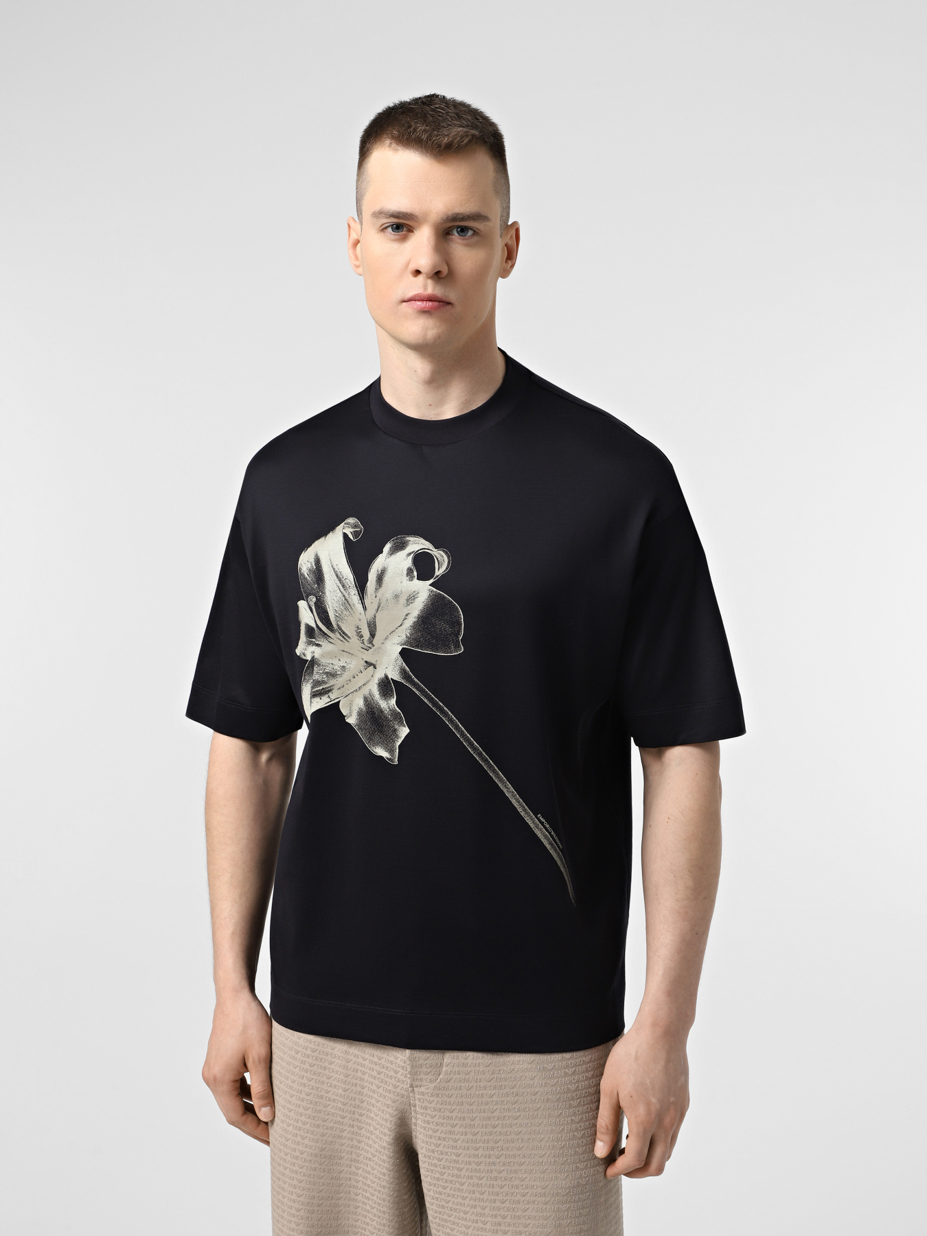 Футболка Emporio Armani модель EM001460-AF10017-UB118 Фото