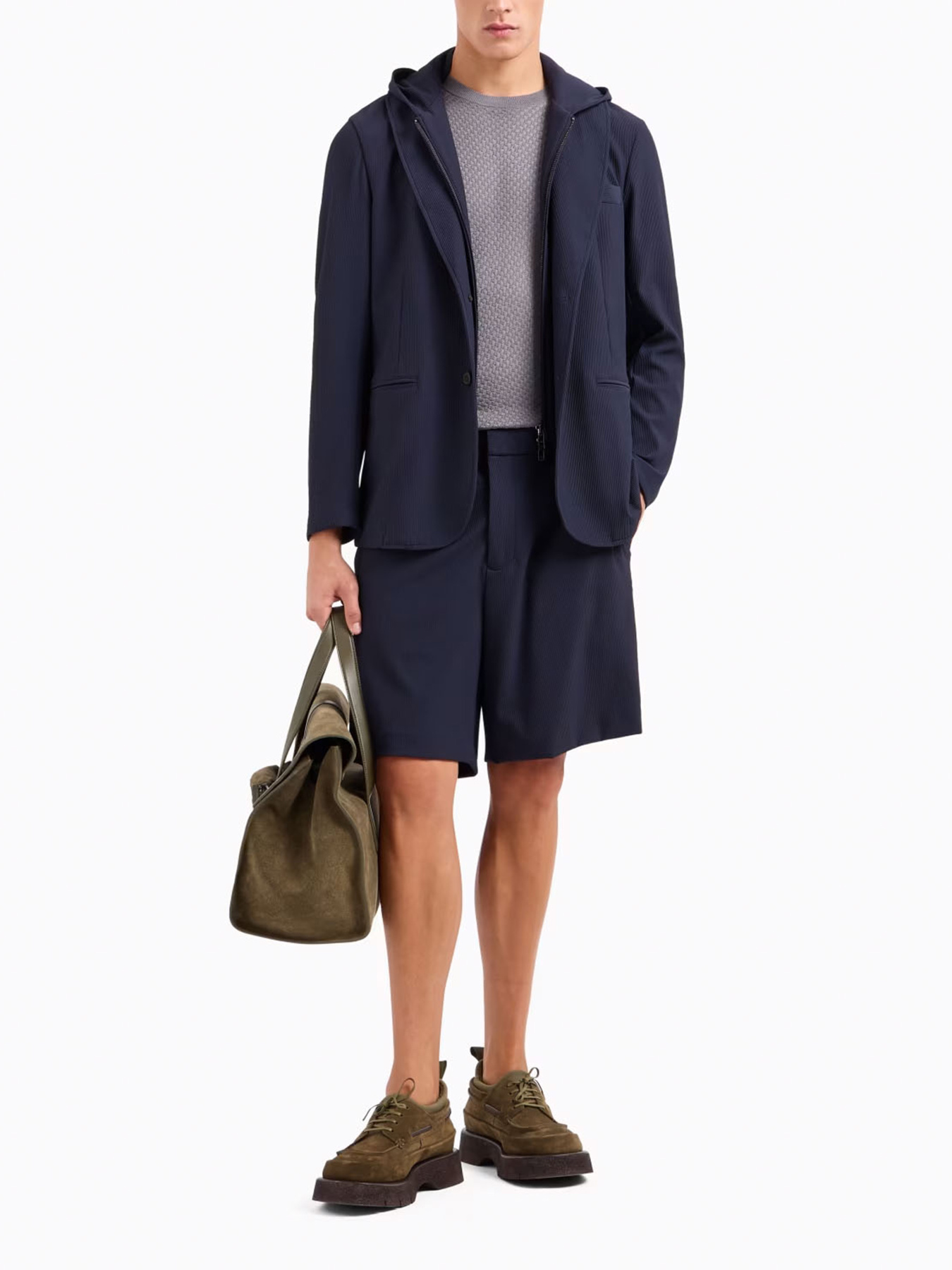 Шорты Emporio Armani модель EM001507-AF14076-UB118 Фото