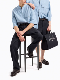 Рубашка повседневная Emporio Armani модель EM001530-AF14190-U9289 Фото