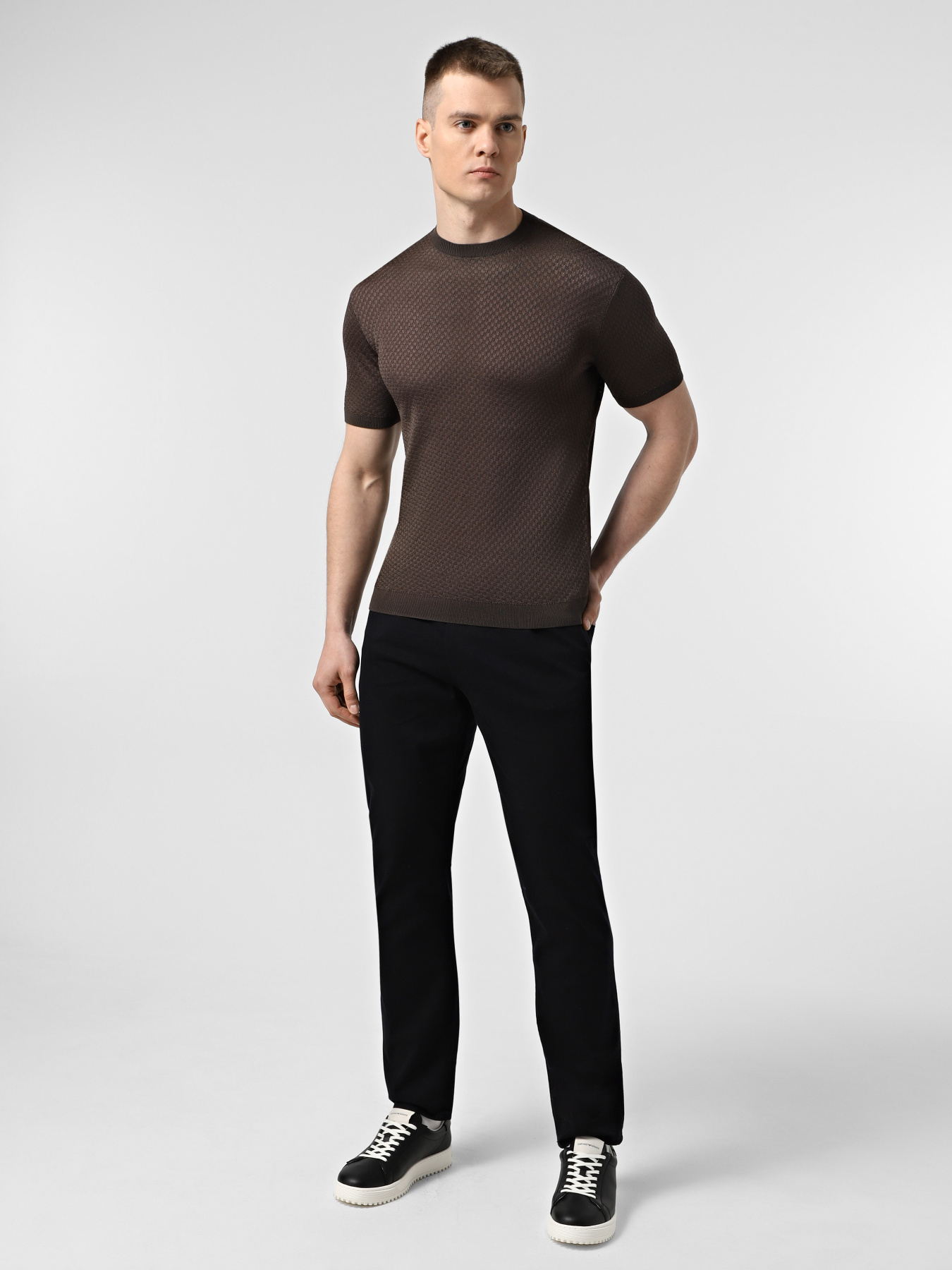 Футболка Emporio Armani модель EM001572-AF14851-F6024 Фото