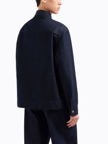 Джинсова куртка Emporio Armani модель EM001667-AF15210-MB001 Джинсова куртка Emporio Armani модель EM001667-AF15210-MB001 Фото