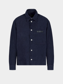 Джинсова куртка Emporio Armani модель EM001667-AF15210-MB001 Джинсова куртка Emporio Armani модель EM001667-AF15210-MB001 Фото