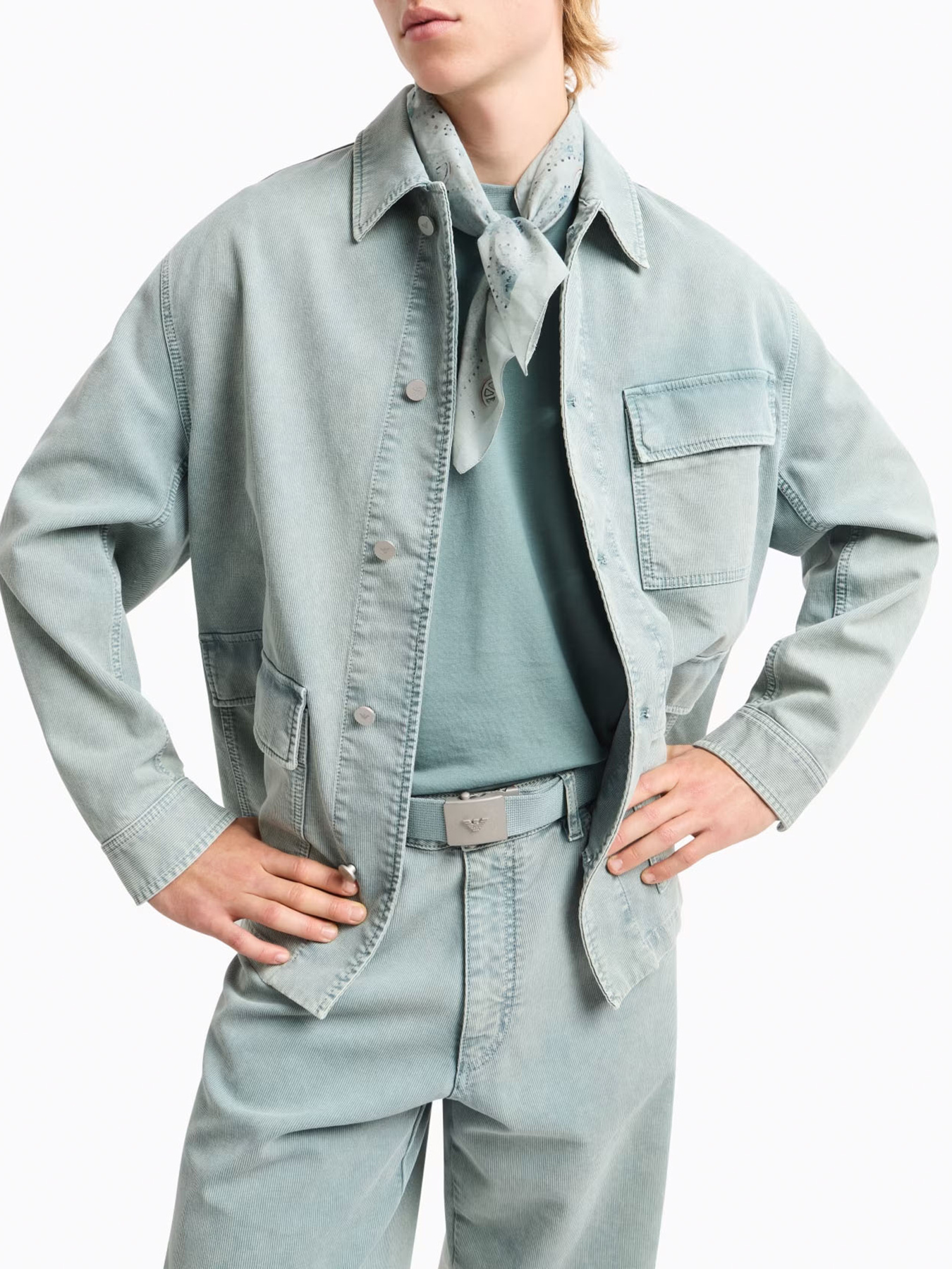 Джинсова куртка Emporio Armani Armani Sustainable модель EM001708-AF13908-U9170 Фото