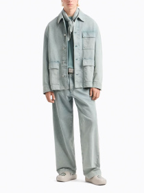 Джинсова куртка Emporio Armani Armani Sustainable модель EM001708-AF13908-U9170 Фото