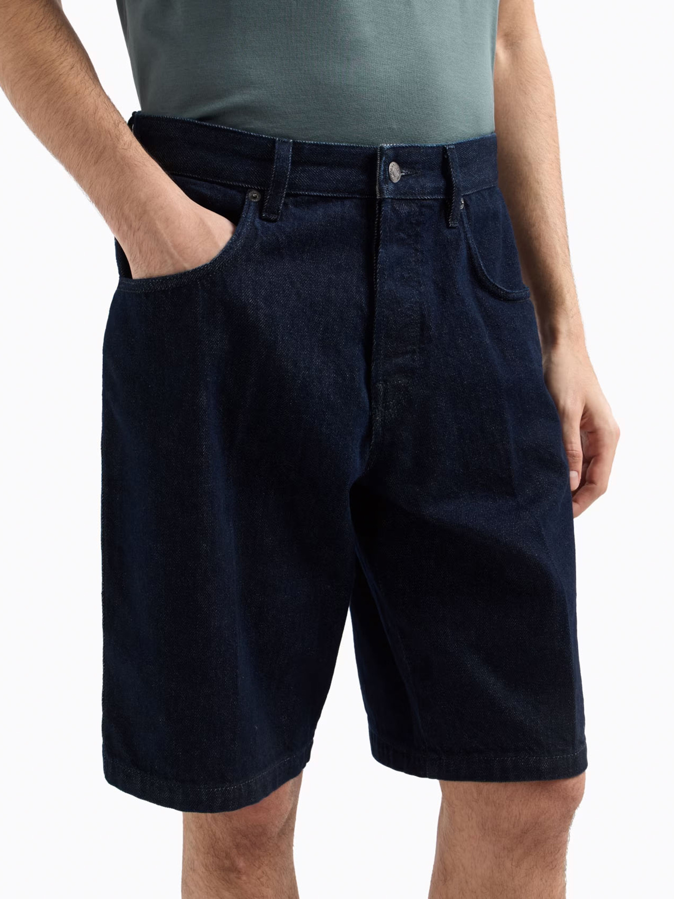 Джинсові шорти Emporio Armani модель EM001723-AF13269-MB001 Фото