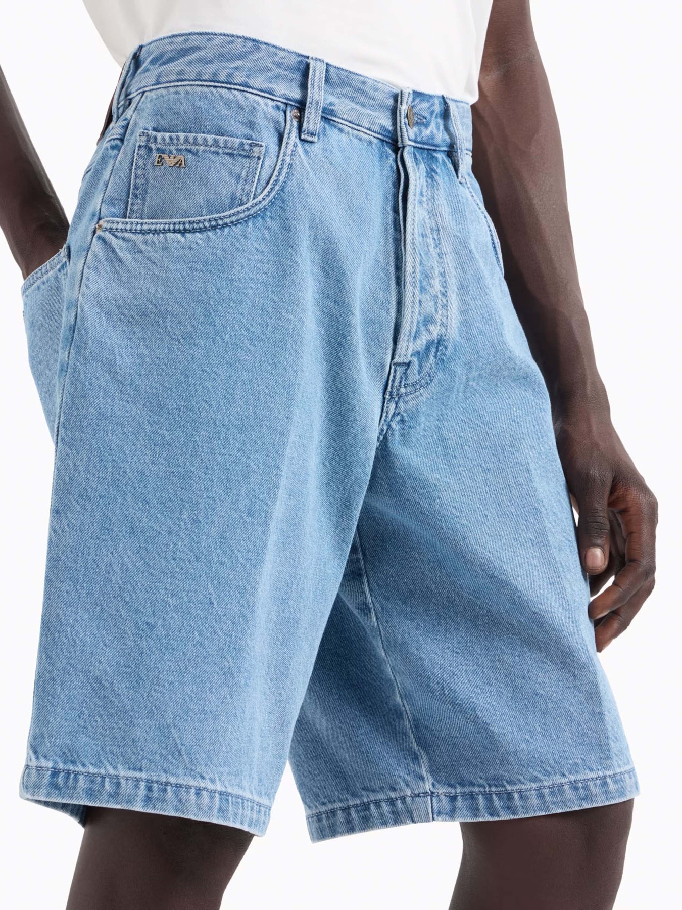 Шорты джинсовые Emporio Armani модель EM001723-AF13269-MB002 Фото