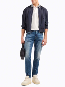 Зауженные джинсы Emporio Armani модель EM000121-AF13281-MB002 Фото