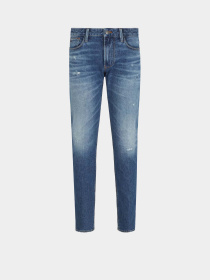 Завужені джинси Emporio Armani модель EM000121-AF13281-MB002 Завужені джинси Emporio Armani модель EM000121-AF13281-MB002 Фото