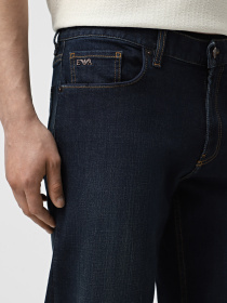 Прямые джинсы Emporio Armani модель EM000763-AF13278-MB001 Прямые джинсы Emporio Armani модель EM000763-AF13278-MB001 Фото