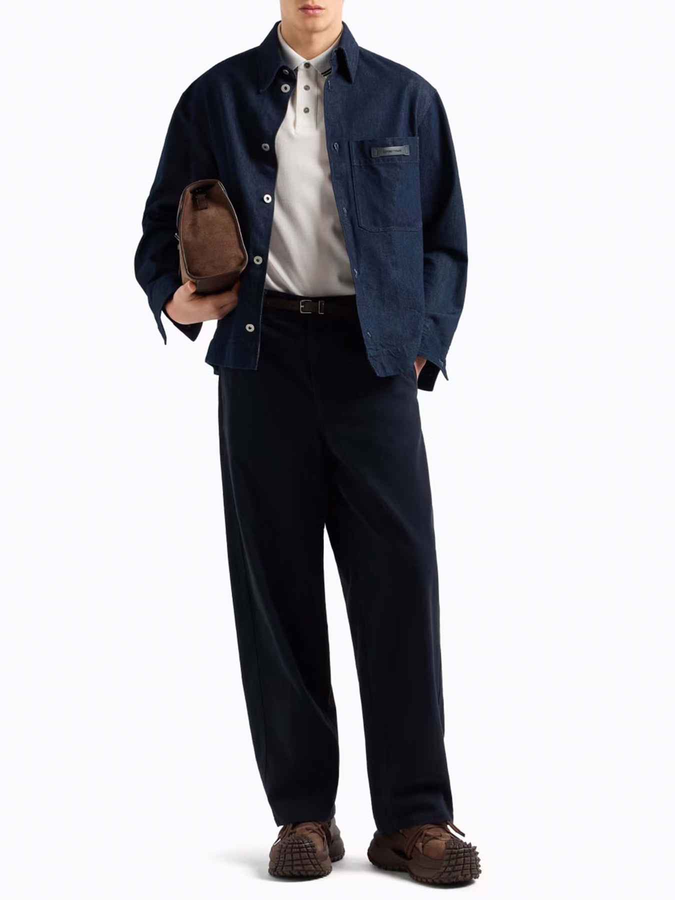 Поло Emporio Armani модель EM000852-AF12955-F0068 Фото