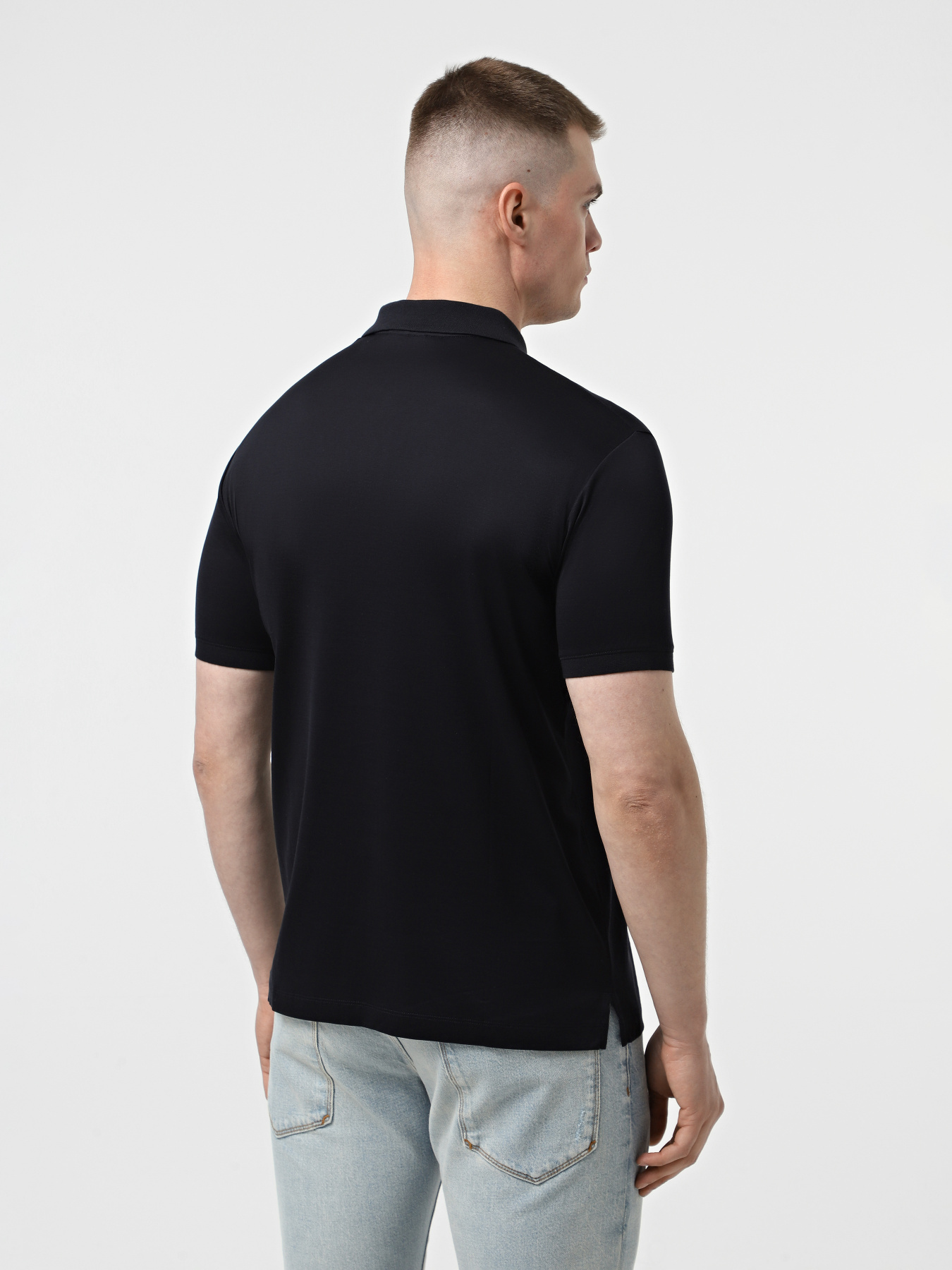 Поло Emporio Armani модель EM001082-AF10017-UB118 Фото