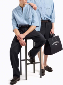 Повсякденні штани Emporio Armani модель EM001145-AF13674-UB118 Фото