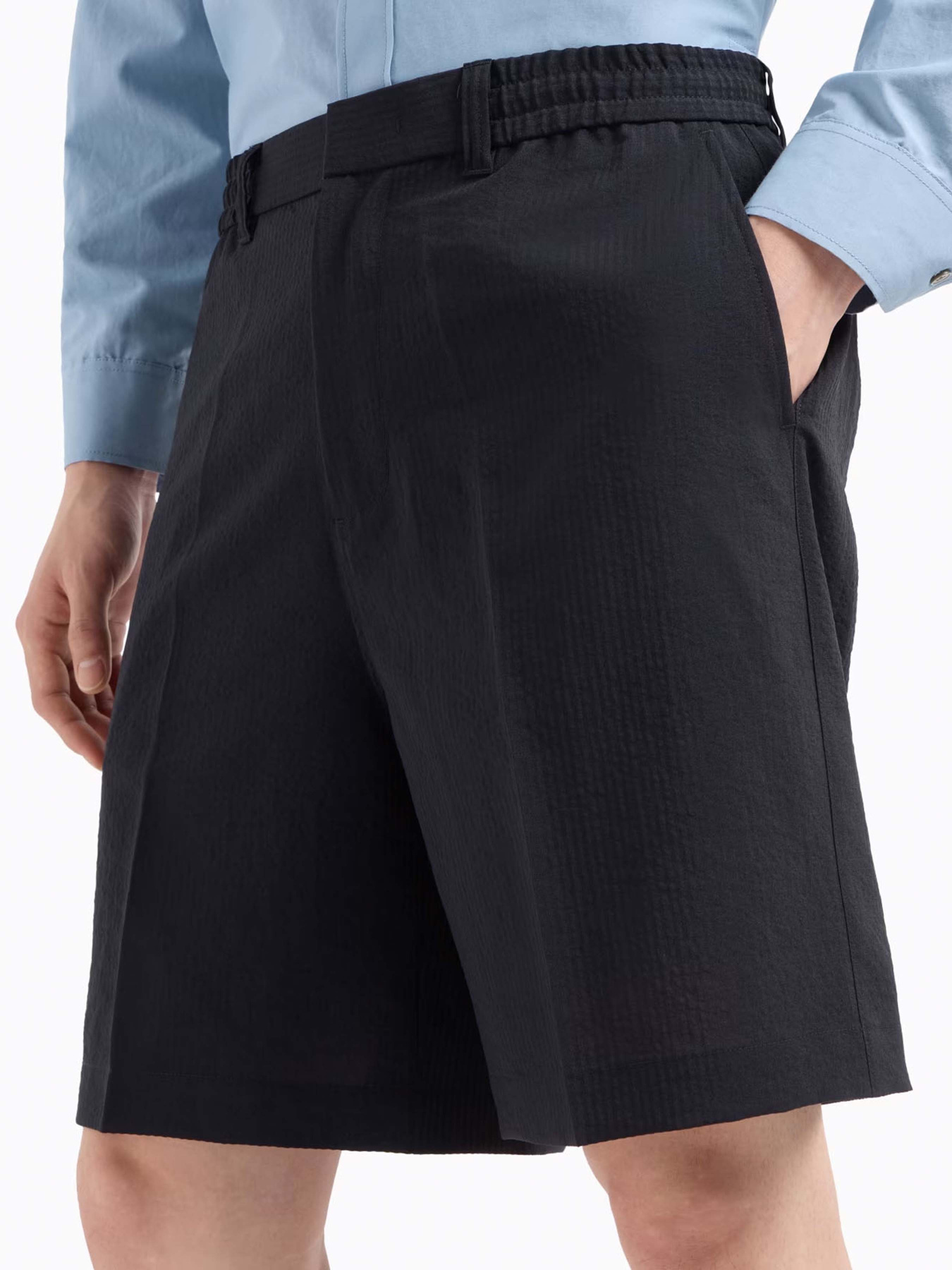 Шорты Emporio Armani модель EM001151-AF13674-UB118 Фото