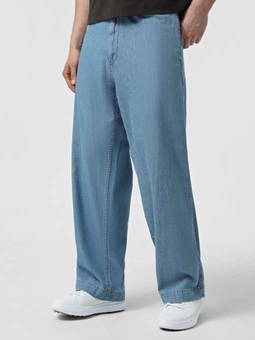 Широкие джинсы Emporio Armani Sustainable модель EM001249-AF13910-MB003 Фото