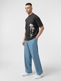 Широкие джинсы Emporio Armani Sustainable модель EM001249-AF13910-MB003 Фото