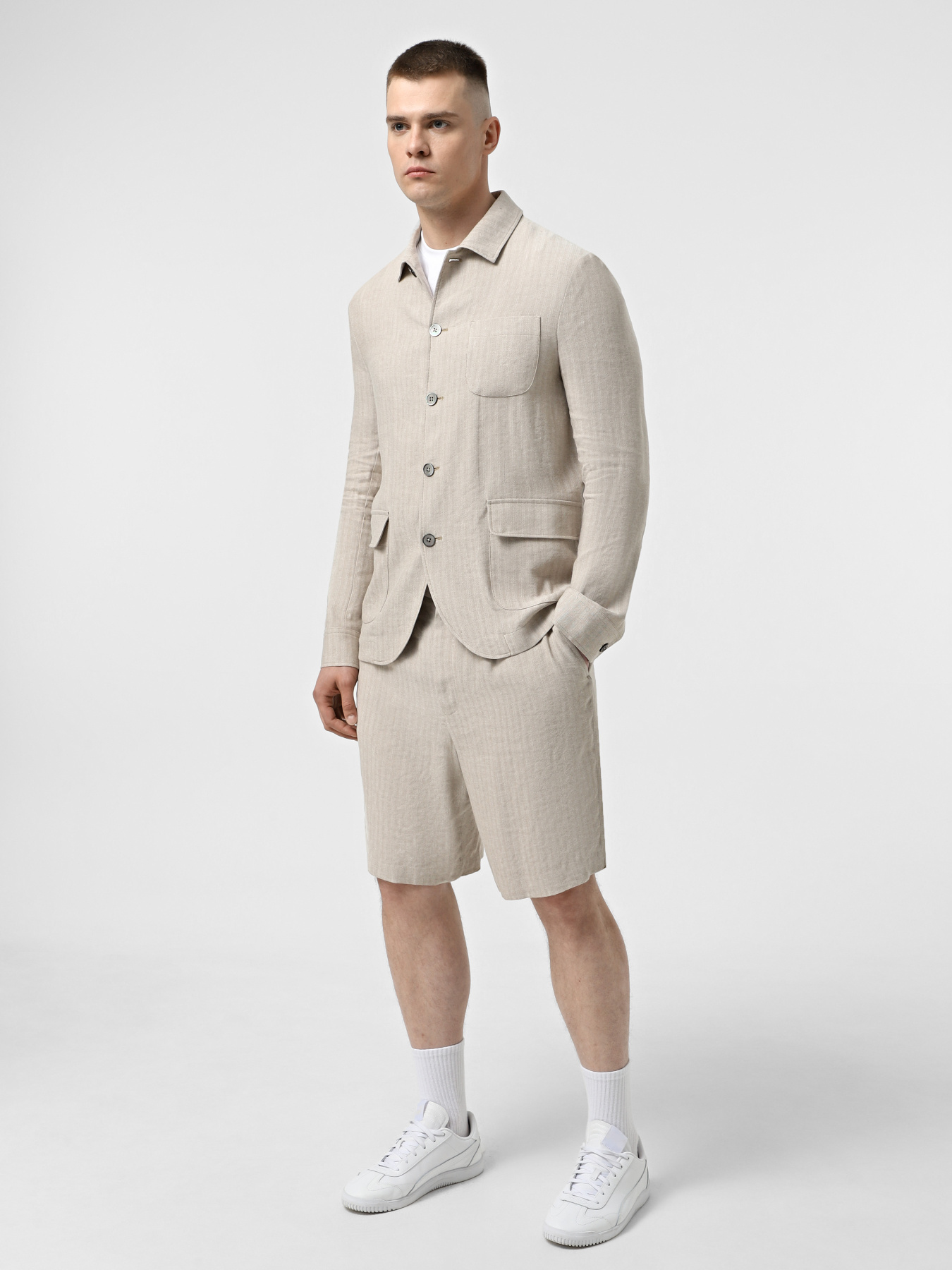 Повсякденні шорти Emporio Armani модель EM001273-TE13138-F1003 Фото