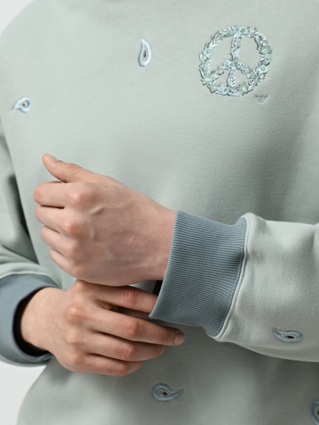 Худи Emporio Armani Sustainable модель EM001338-AF12897-U8039 Фото