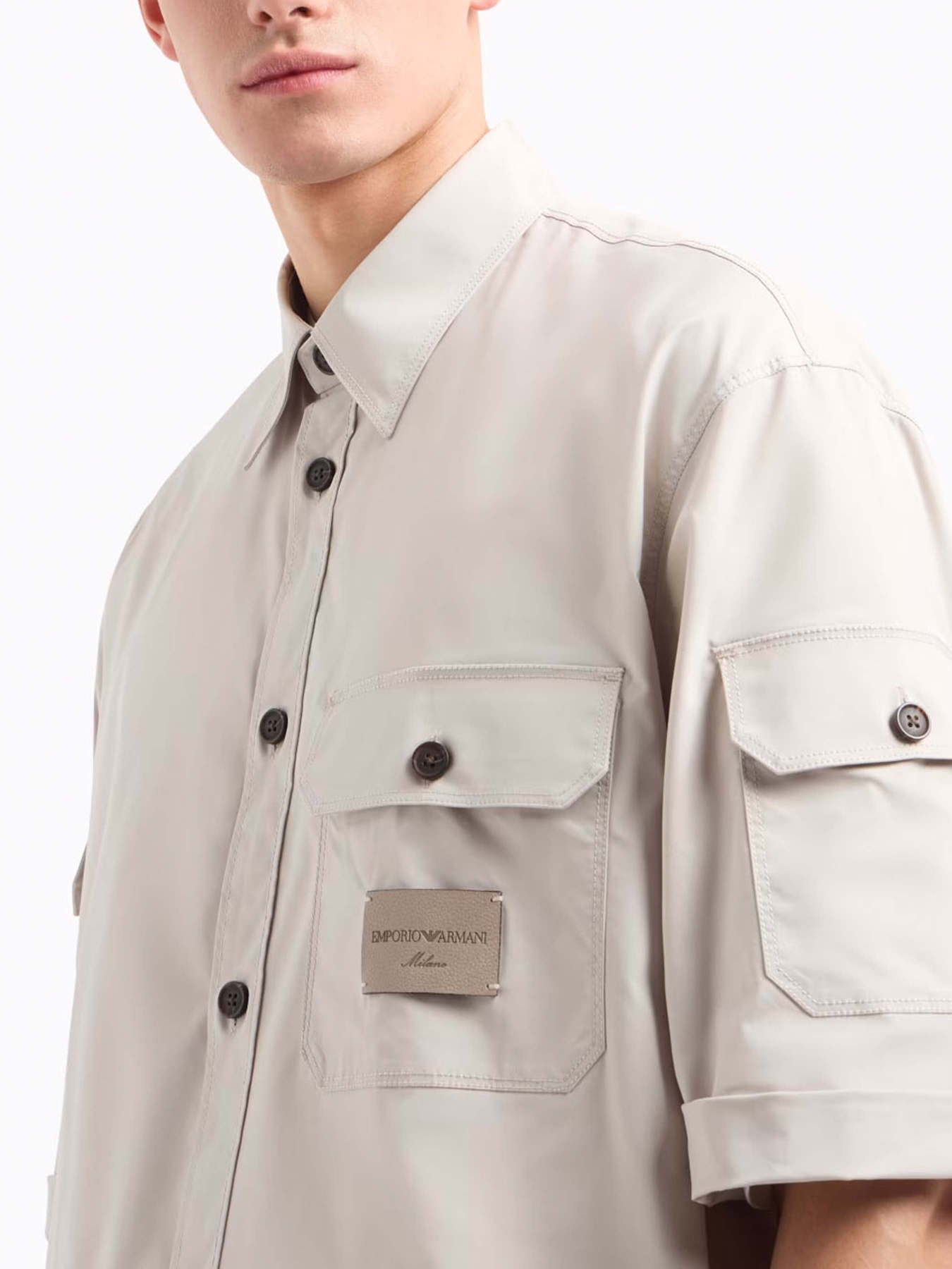 Рубашка повседневная Emporio Armani модель EM001522-AF13810-U1098 Рубашка повседневная Emporio Armani модель EM001522-AF13810-U1098 Фото