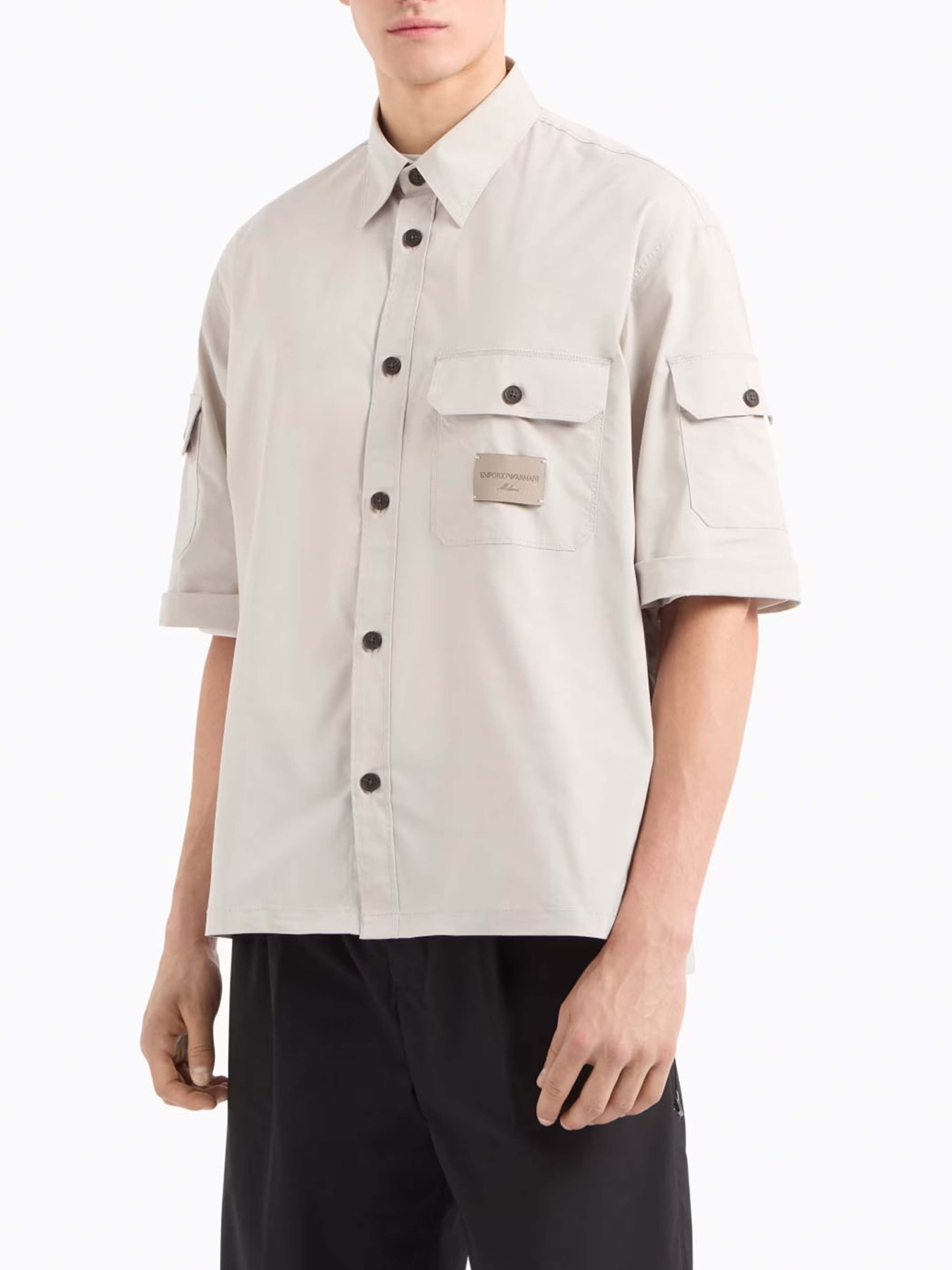 Рубашка повседневная Emporio Armani модель EM001522-AF13810-U1098 Рубашка повседневная Emporio Armani модель EM001522-AF13810-U1098 Фото