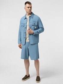 Джинсовая куртка Emporio Armani Sustainable модель EM001709-AF13910-MB003 Фото