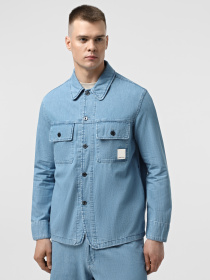 Джинсовая куртка Emporio Armani Sustainable модель EM001709-AF13910-MB003 Фото