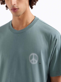 Футболка Emporio Armani Armani Sustainable модель EM001717-AF14836-F9048 Футболка Emporio Armani Armani Sustainable модель EM001717-AF14836-F9048 Фото