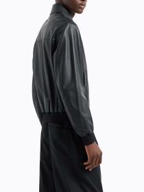 Шкіряна куртка Emporio Armani модель EM001889-AF15420-UC001 Фото