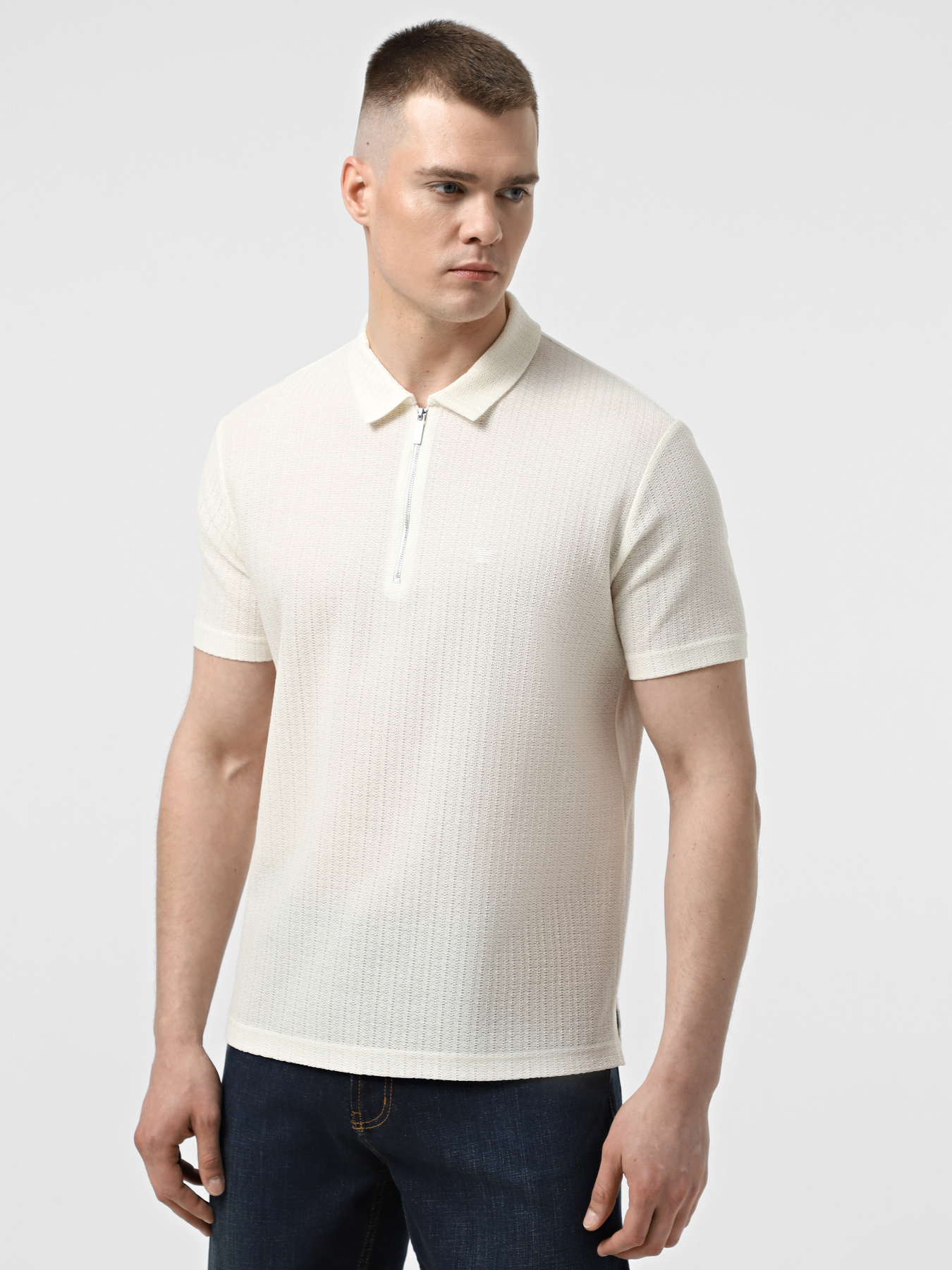 Поло Emporio Armani модель EM001905-AF15552-F0065 Фото