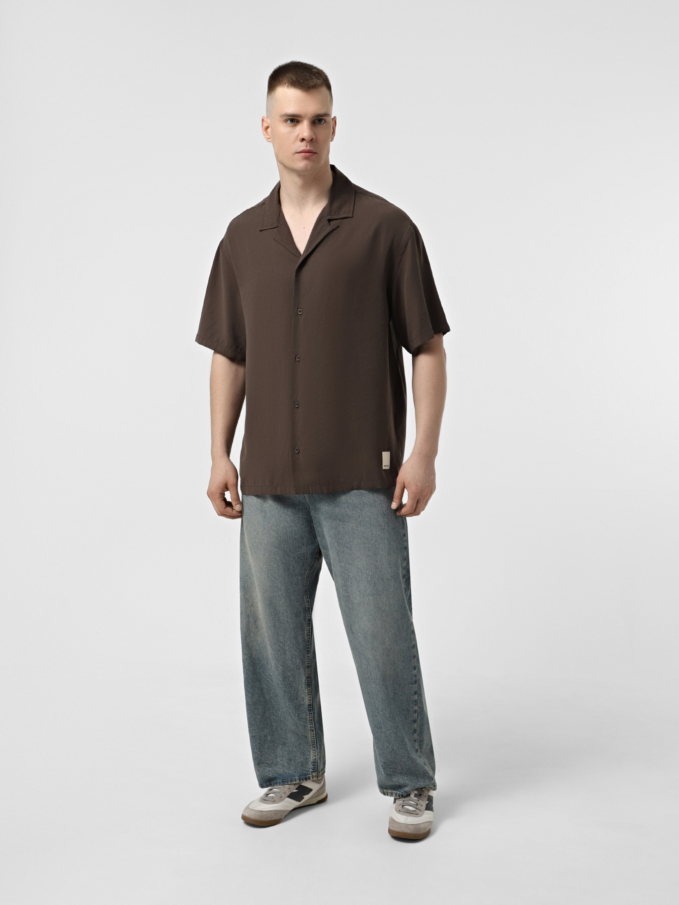 Сорочка повсякденна Emporio Armani Armani Sustainable модель EM001084-AF13850-U6027 Фото