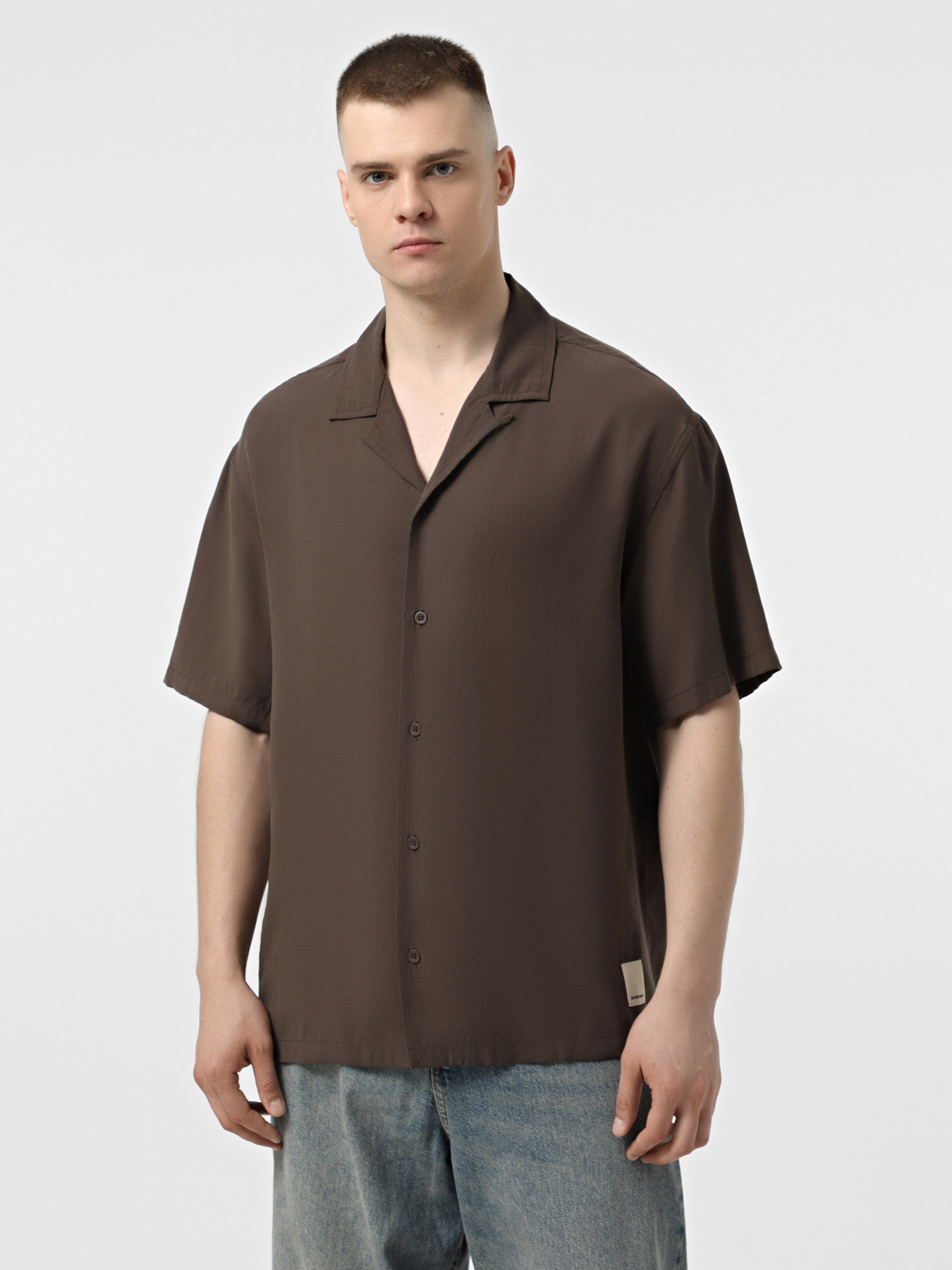 Сорочка повсякденна Emporio Armani Armani Sustainable модель EM001084-AF13850-U6027 Фото