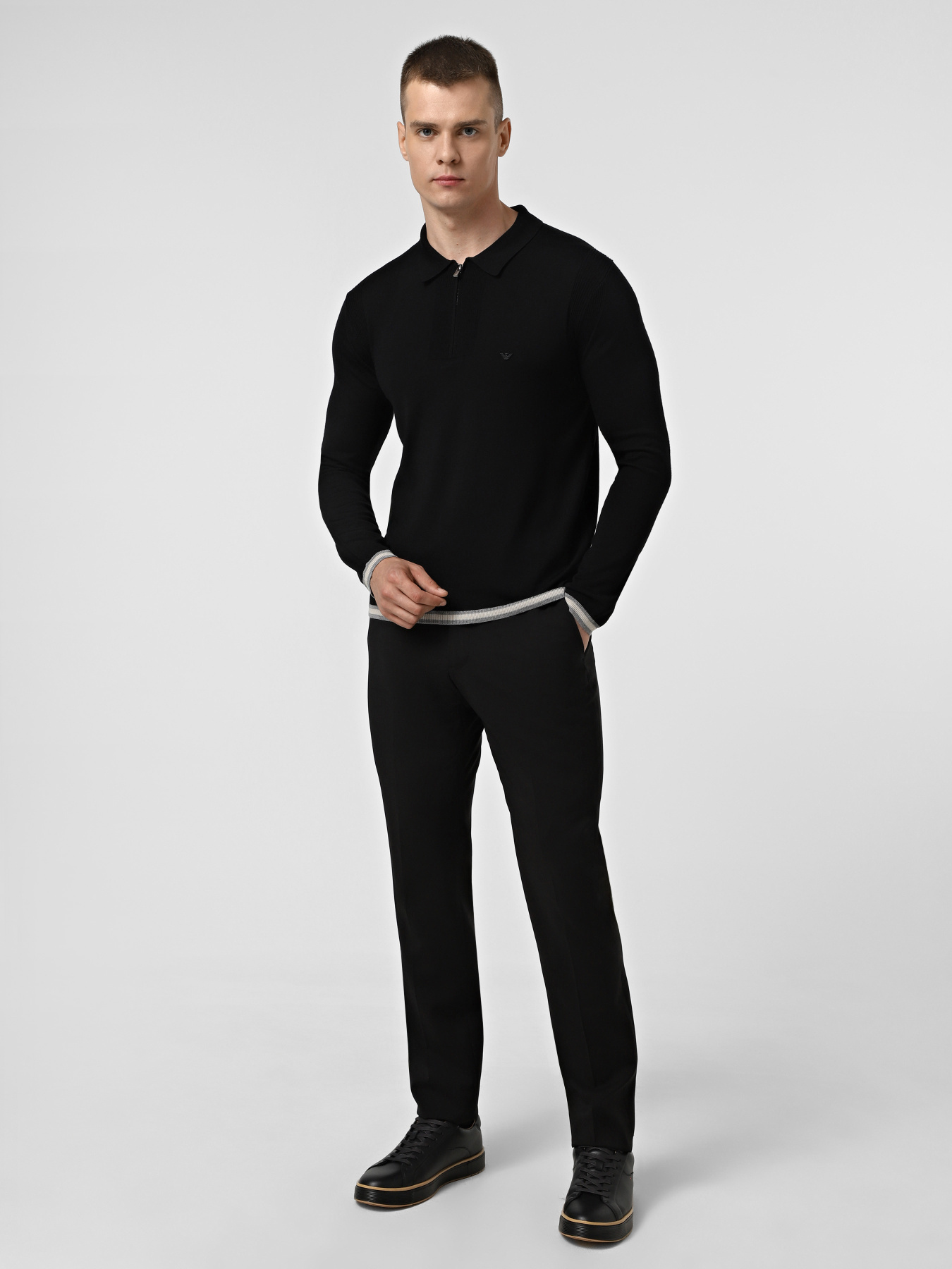 Брюки классические Emporio Armani модель EM000032-TE10155-UC001 Фото