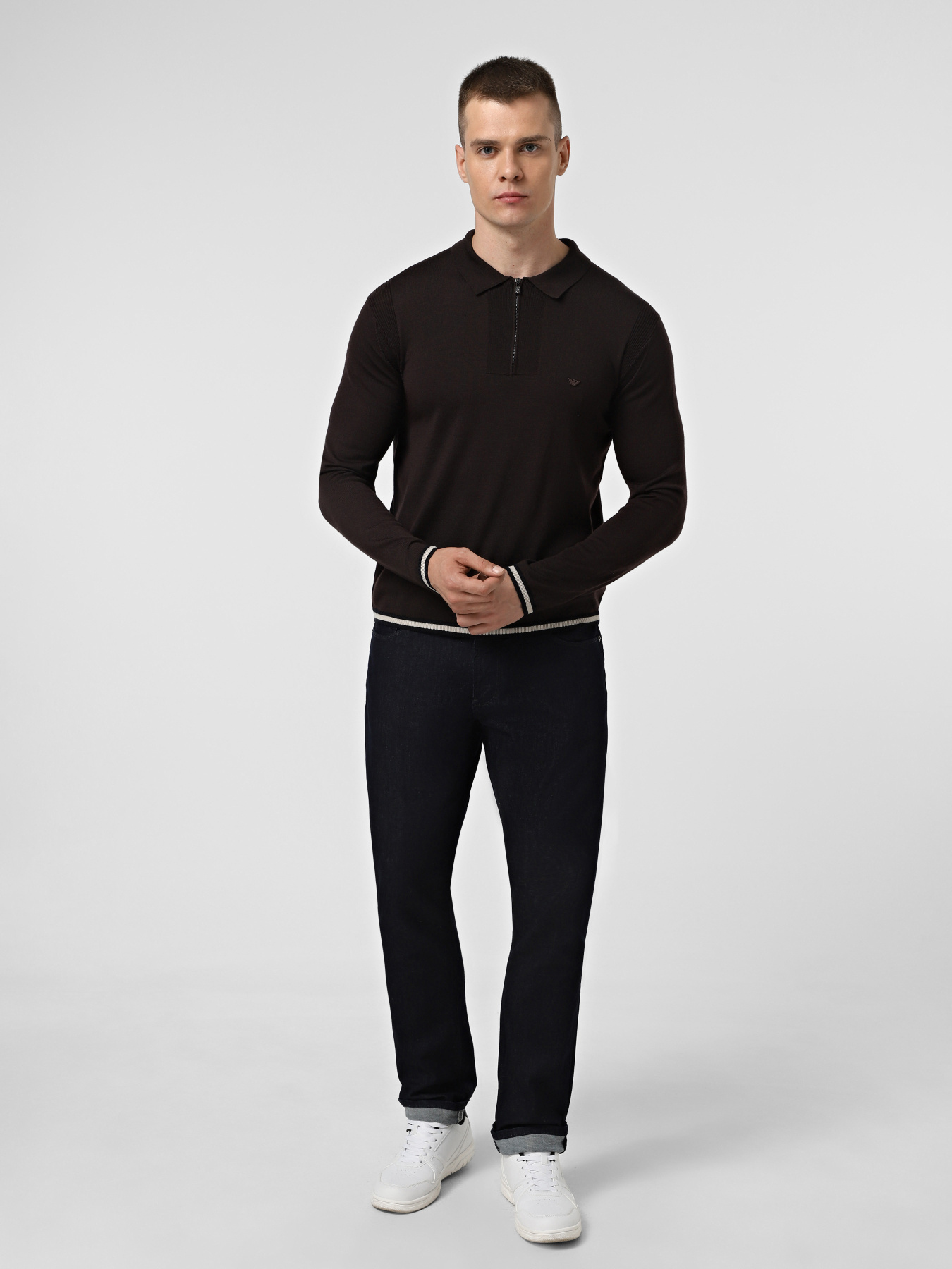 Поло Emporio Armani модель EM001512-AF14158-U6280 Фото