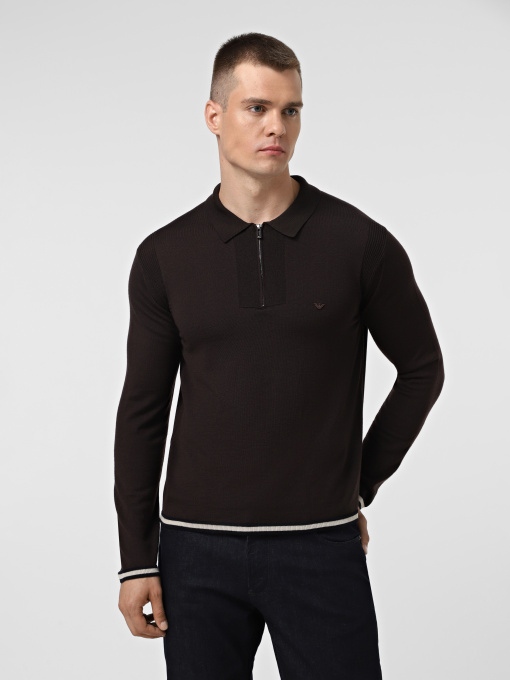 Поло Emporio Armani модель EM001512-AF14158-U6280 Фото