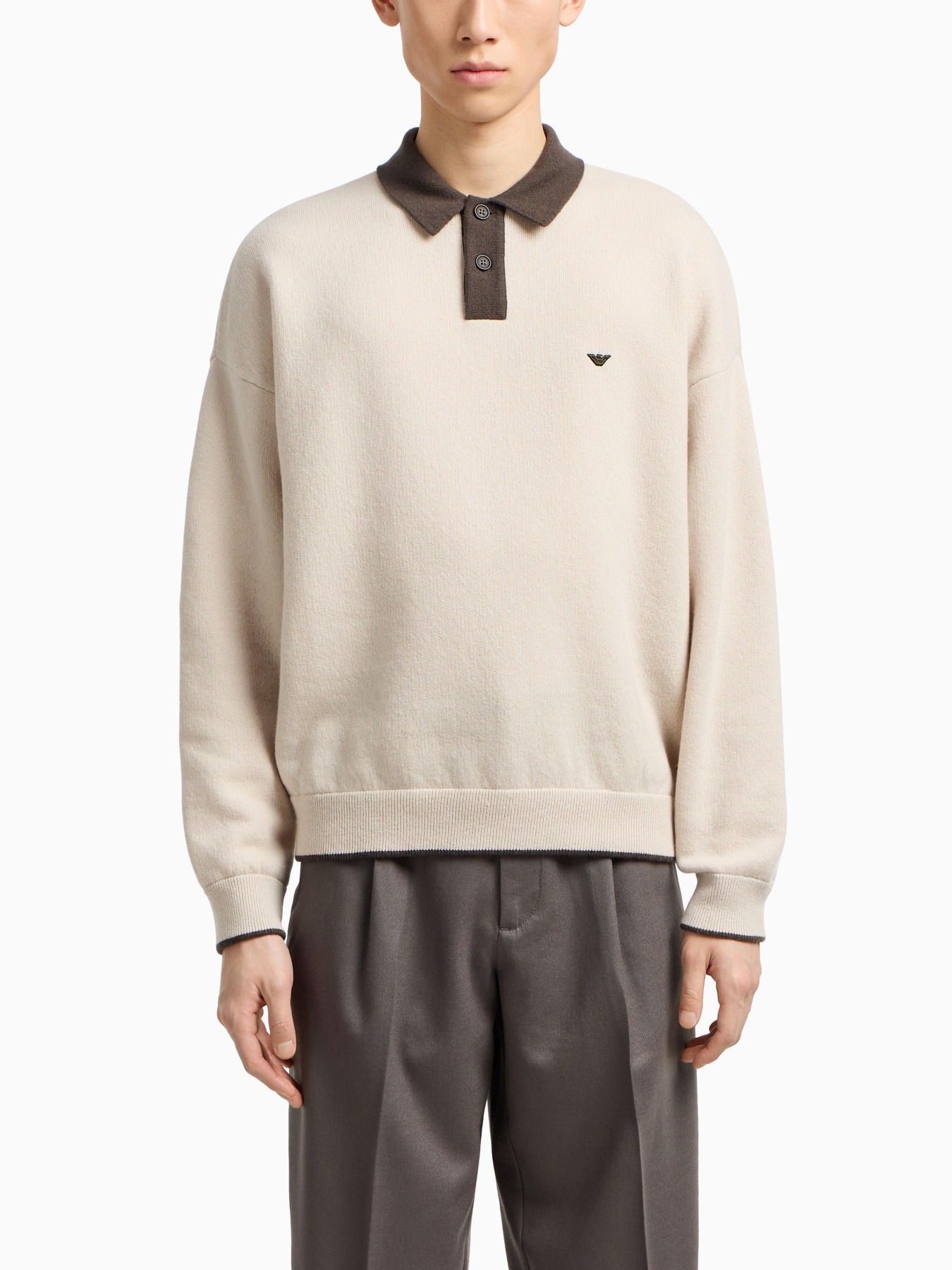 Поло Emporio Armani модель EM003519-AF19444-M1169 Фото