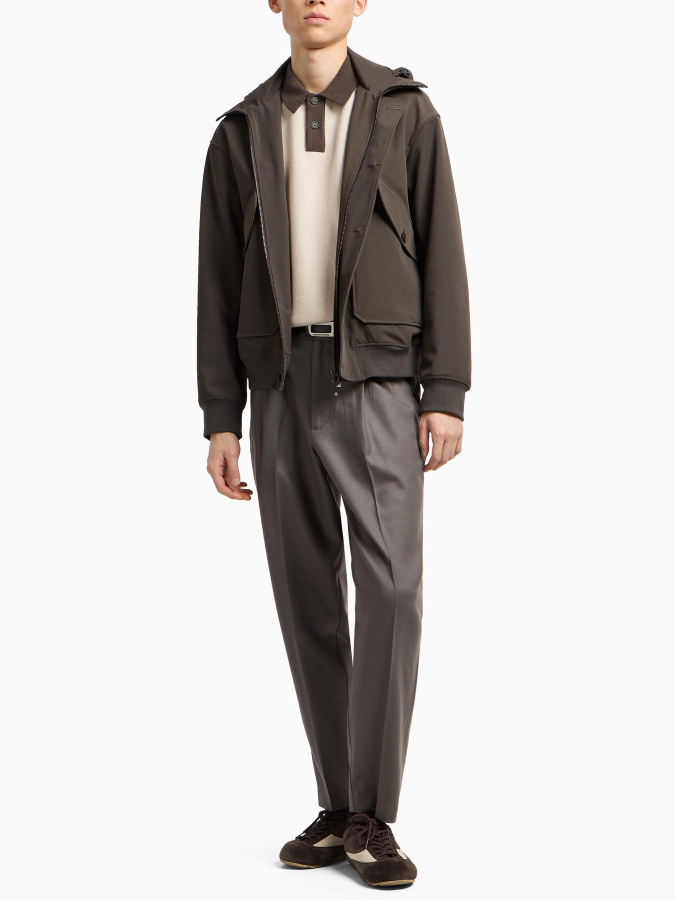 Поло Emporio Armani модель EM003519-AF19444-M1169 Фото