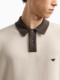 Поло Emporio Armani модель EM003519-AF19444-M1169 Фото