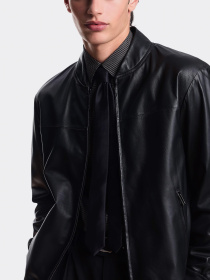 Шкіряна куртка Emporio Armani модель EM003536-AF19275-UC001 Фото