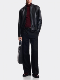 Куртка кожаная Emporio Armani модель EM003538-AF19283-UC001 Фото