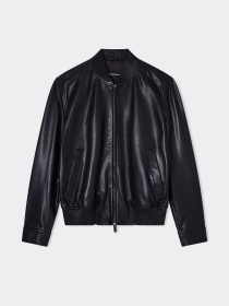 Куртка кожаная Emporio Armani модель EM003538-AF19283-UC001 Фото