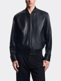 Куртка кожаная Emporio Armani модель EM003538-AF19283-UC001 Фото