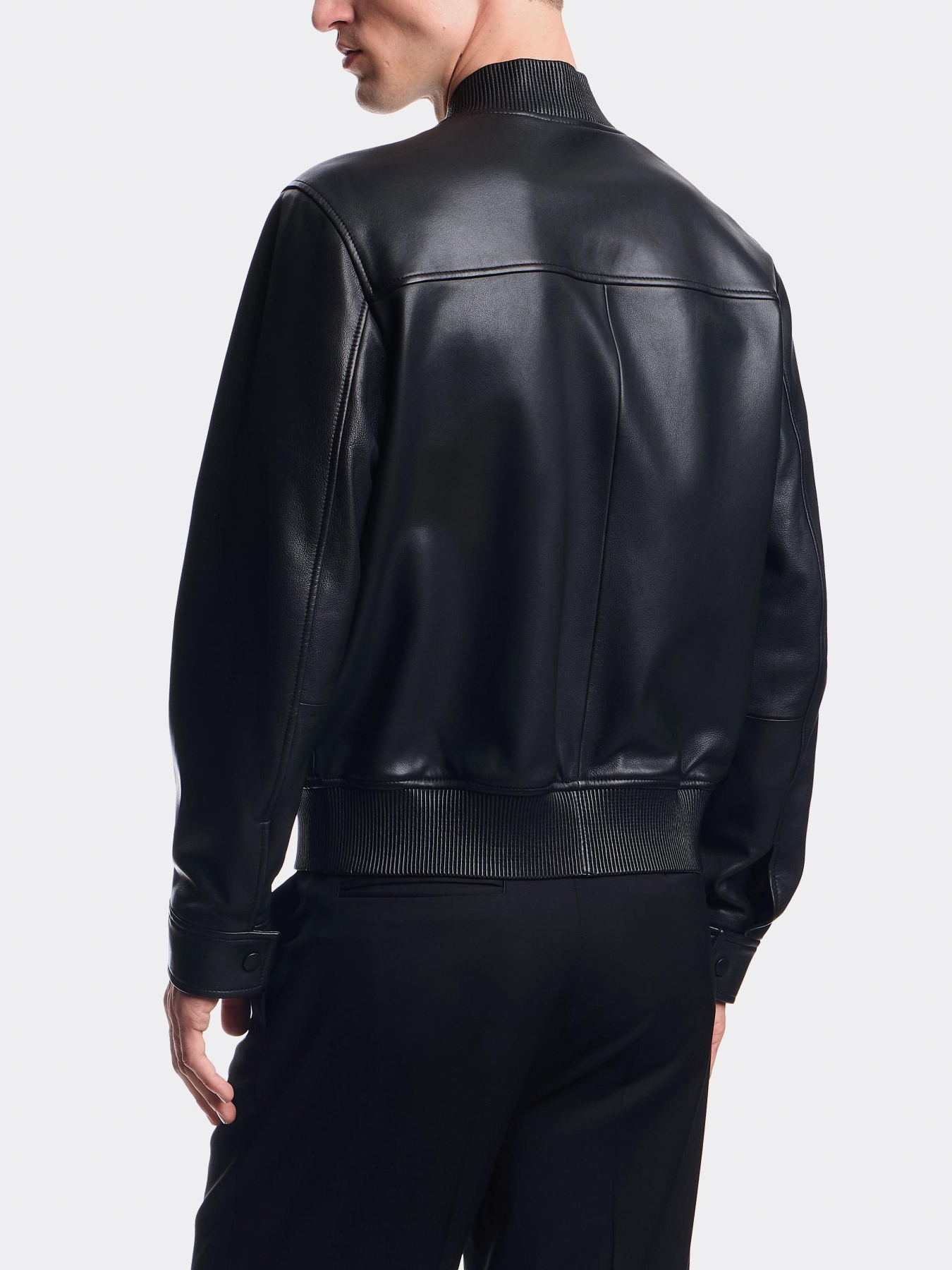 Куртка кожаная Emporio Armani модель EM003538-AF19283-UC001 Фото