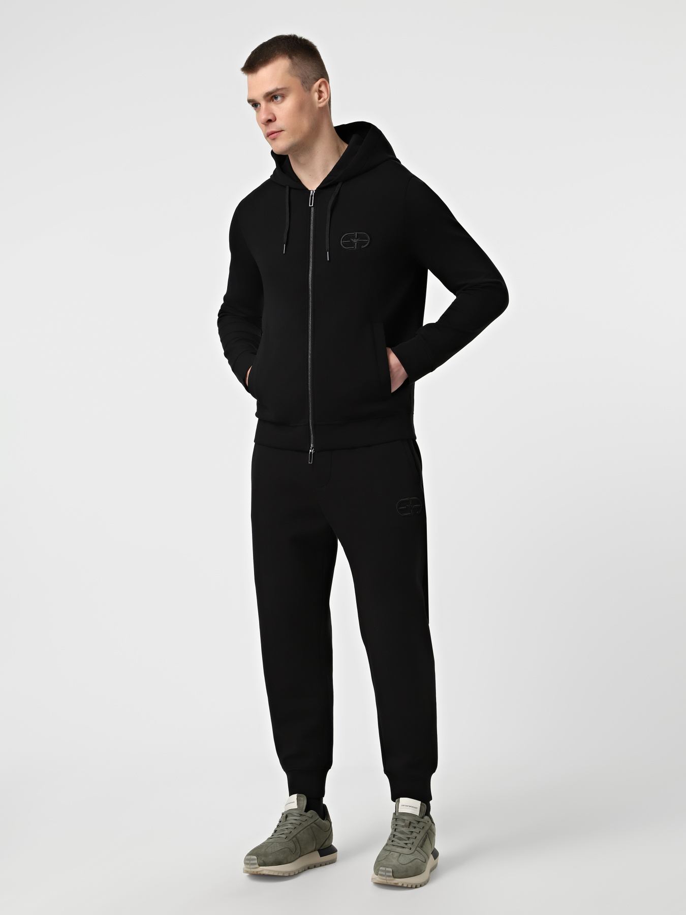 Штаны спортивные Emporio Armani модель 8N1PT0-1JHSZ-UC001 Фото