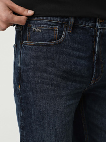 Прямые джинсы Emporio Armani модель EM000763-AF17486-MB001 Фото