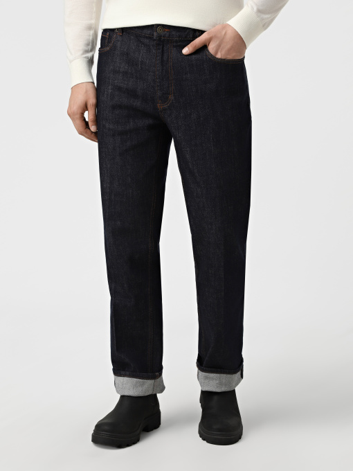 Прямые джинсы Emporio Armani модель EM000763-AF17493-MB001 Фото